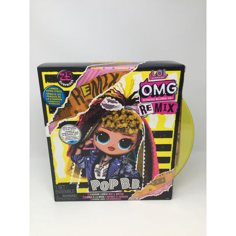 LOL Surprise OMG Remix POP B.B Fashion Doll Box Wear