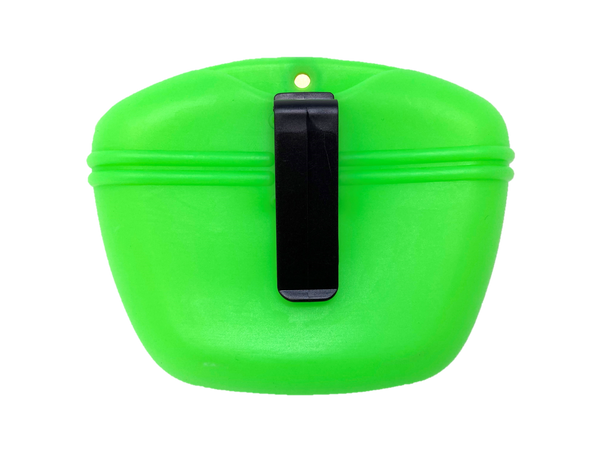 Cleverlane Market Silicone Pet Treat and Accessories Pouch - Green - 2 Pack